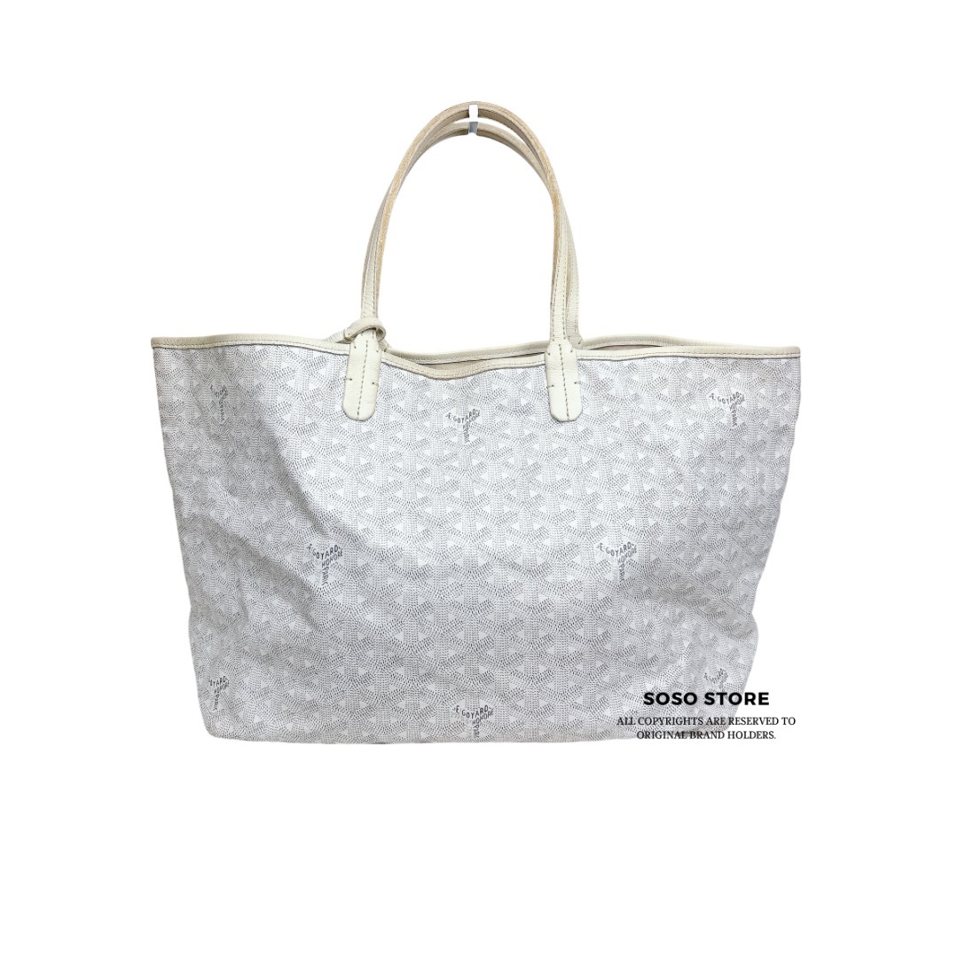 Goyard Tote Bag - White / Shw