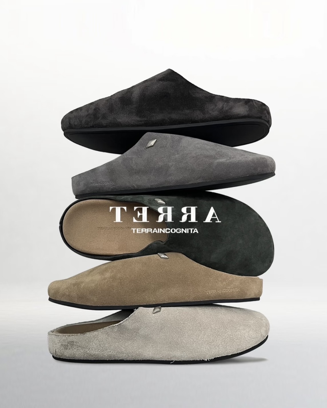 Terra Incognita 麂皮 牛皮絨 軟底 勃肯鞋 五色