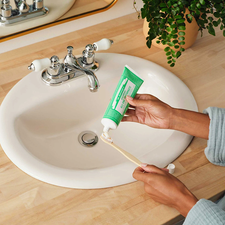 牙膏無氟綠薄荷味 5 安士