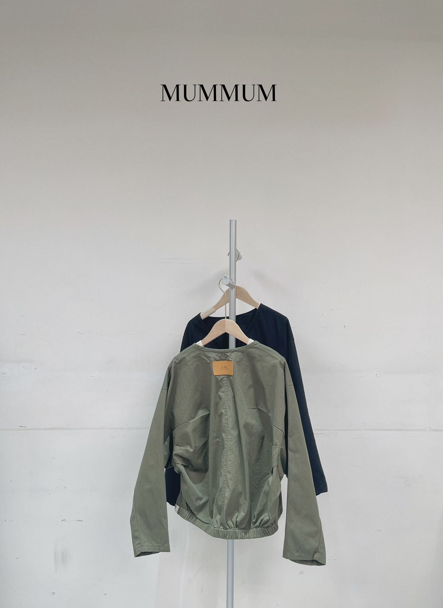 0212664a/高級感低拉鏈外套 56/56/24