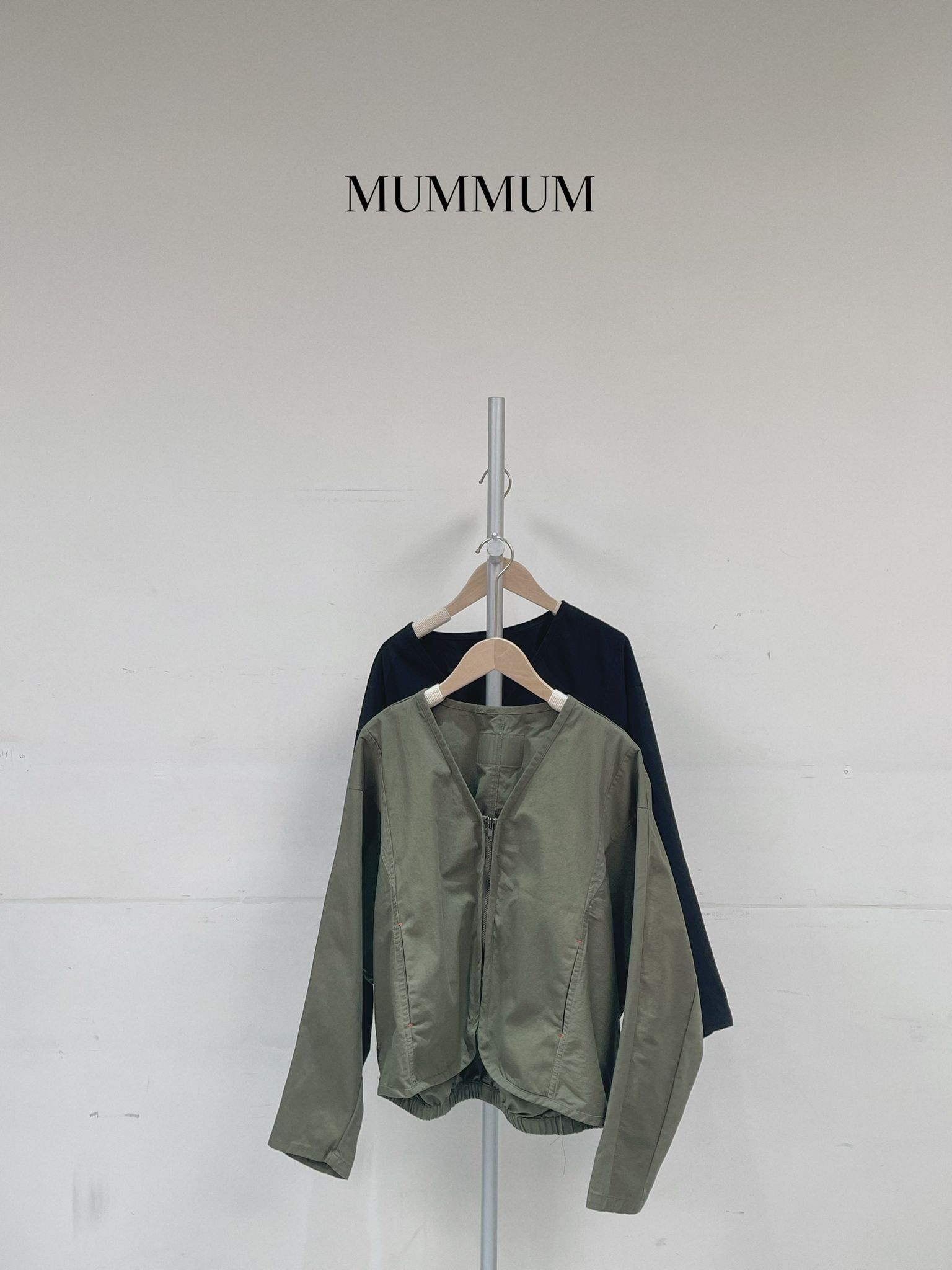 0212664a/高級感低拉鏈外套 56/56/24