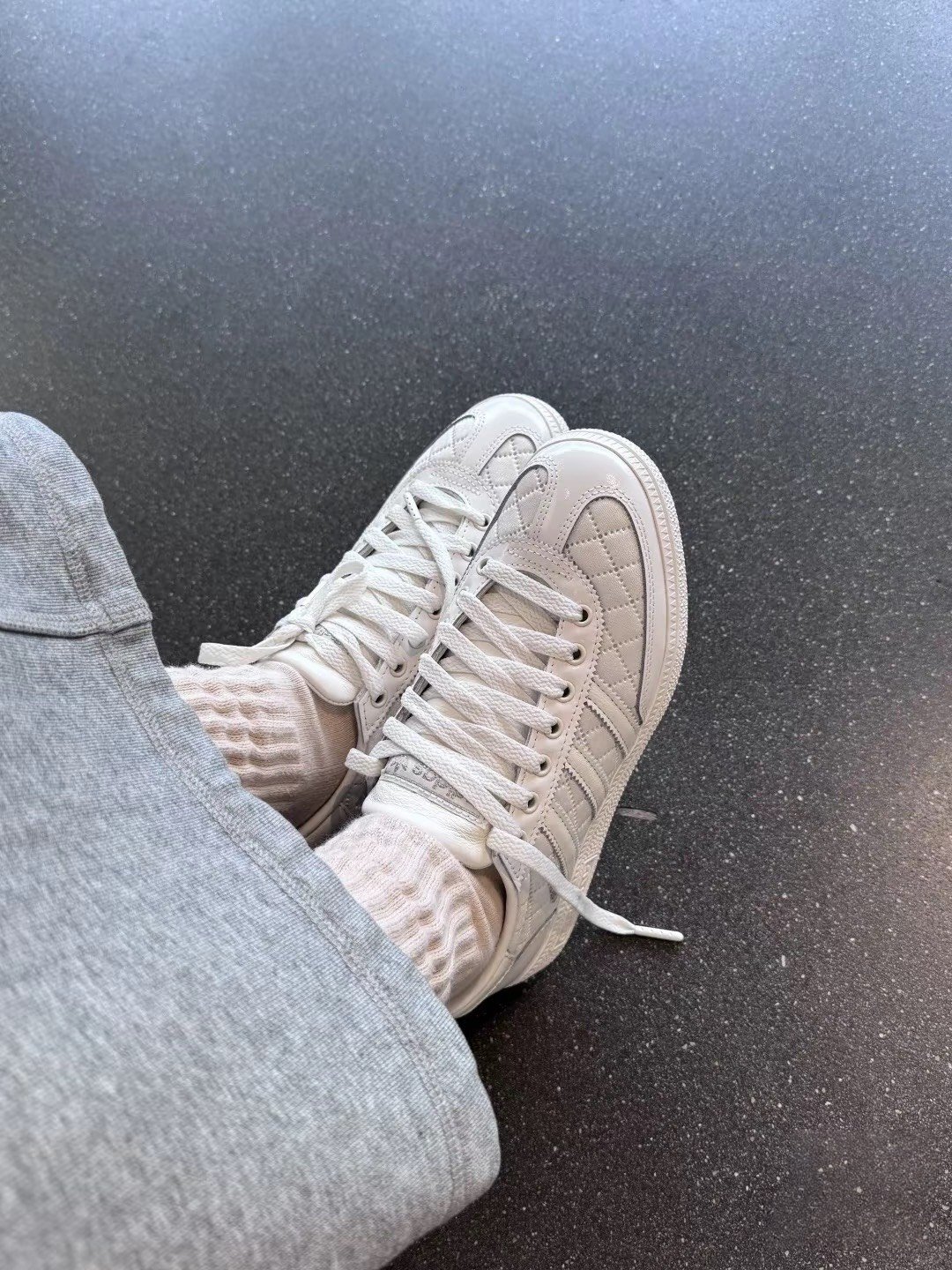 ADIDAS Originals HANDBALL SPEZIAL 小香風 白菱格紋 男女同款