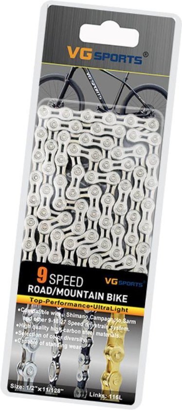 VG SPORTS 9速半鏤空鏈條