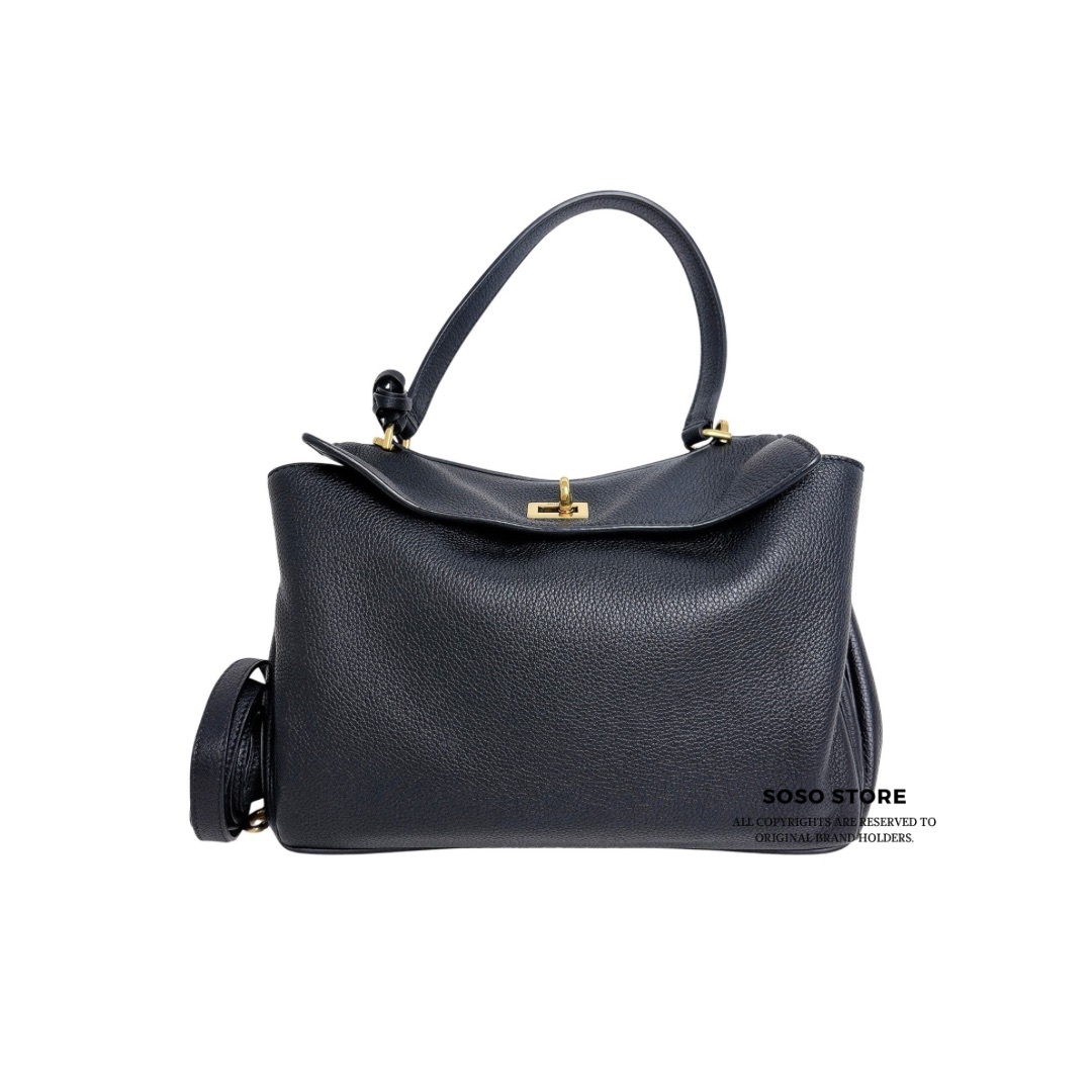 Balenciaga Rodeo Tote Bag - Black / Ghw