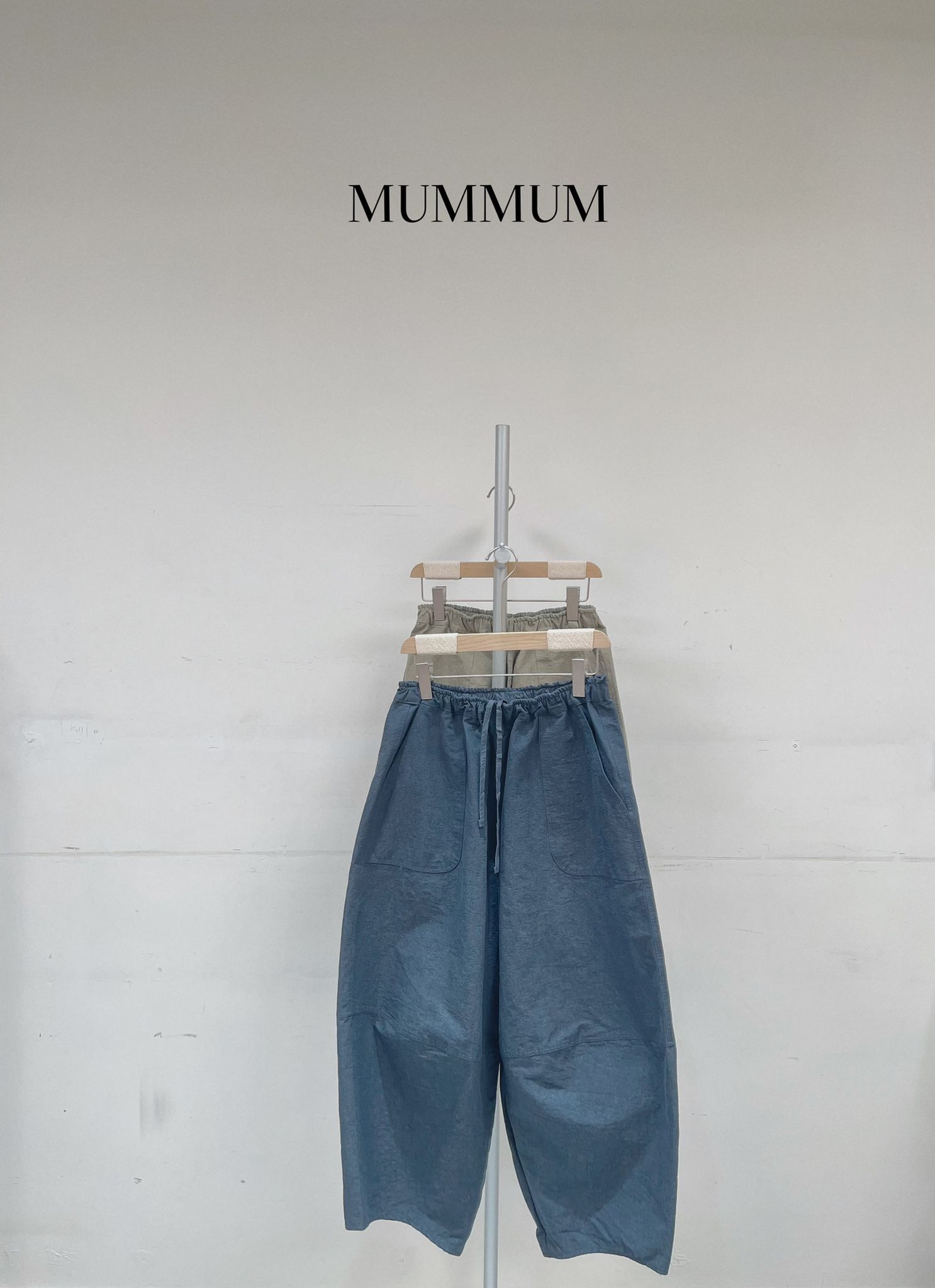 03561a/韓國松緊腰大袋休閒褲 28-40/44/34