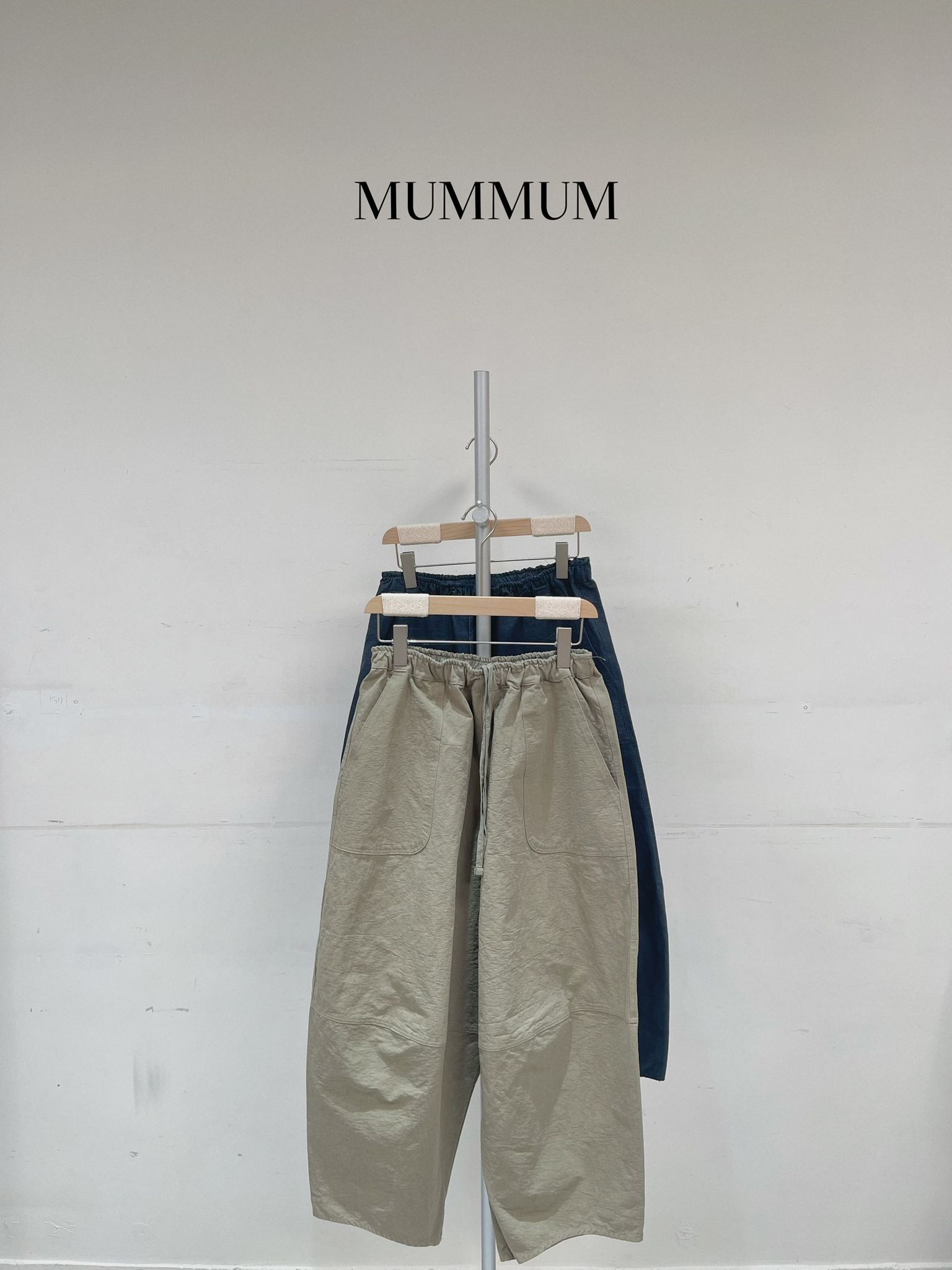 03561a/韓國松緊腰大袋休閒褲 28-40/44/34