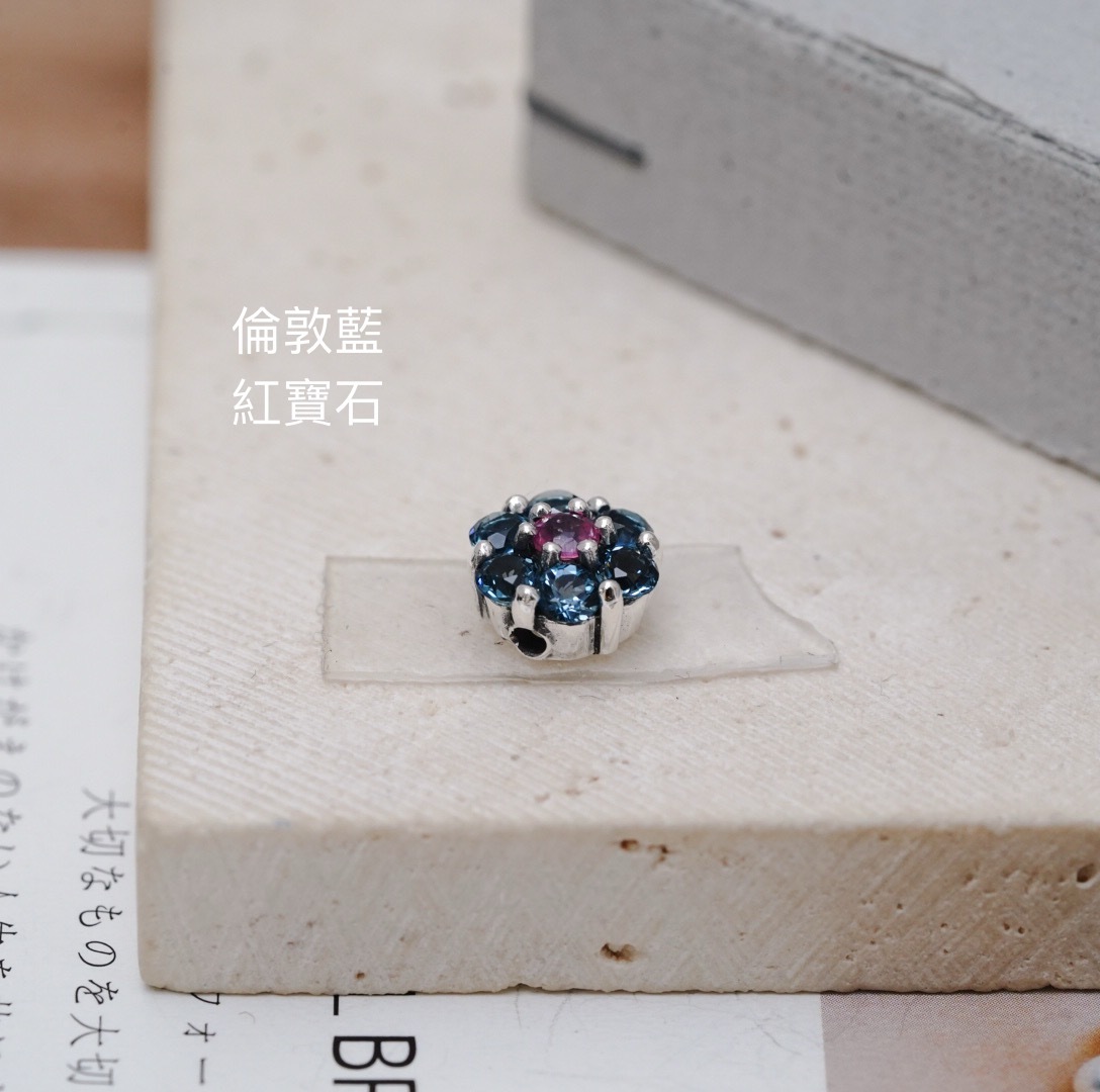 Svp68 倫敦藍托帕.紅寶石（自家款）