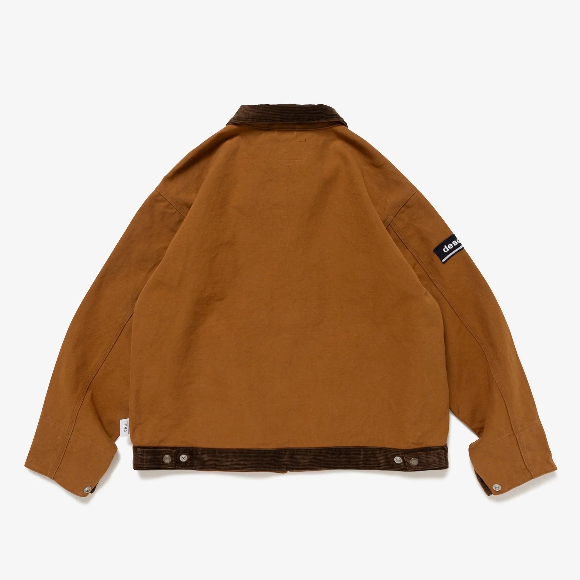 ジャケット・アウター DESCENDANT EDDIECO DUCK JACKET DESCENDANT/EDDIECO DUCK JACKET (BROWN)