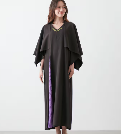 [代購][預訂] DISNEY HALLOWEEN Maleficent 連衣裙 マントドレスワンピース