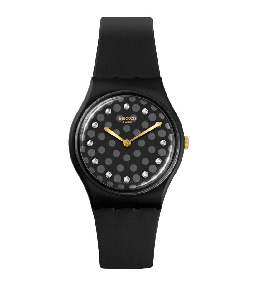【Swatch】SPARKLE NIGHT SO31B102 34mm  Modern Watch