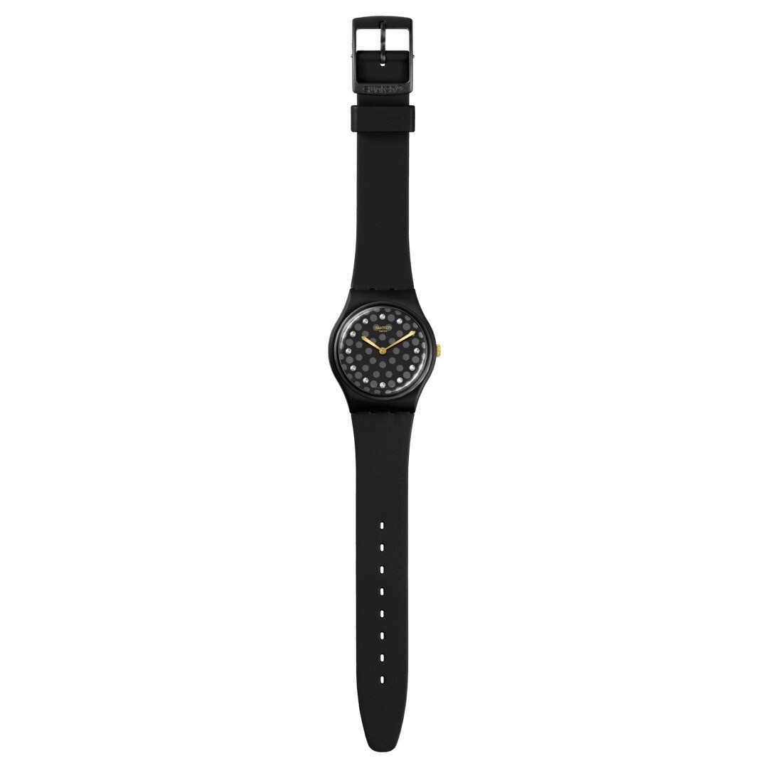 【Swatch】SPARKLE NIGHT SO31B102 34mm  Modern Watch