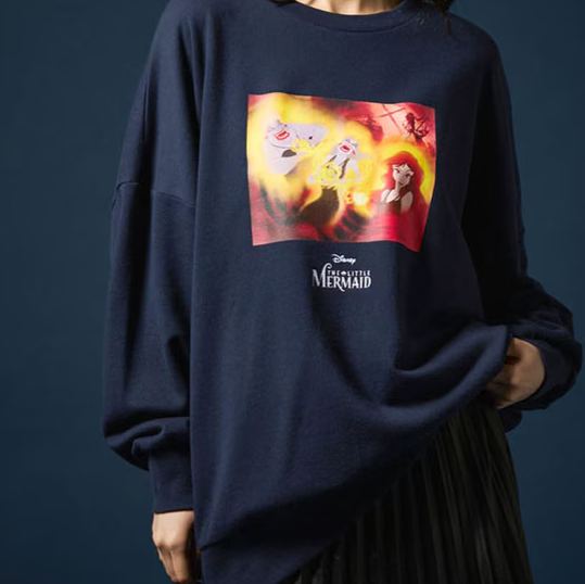 [代購][預訂] DISNEY HALLOWEEN 衛衣 4款: リトル・マーメイド
