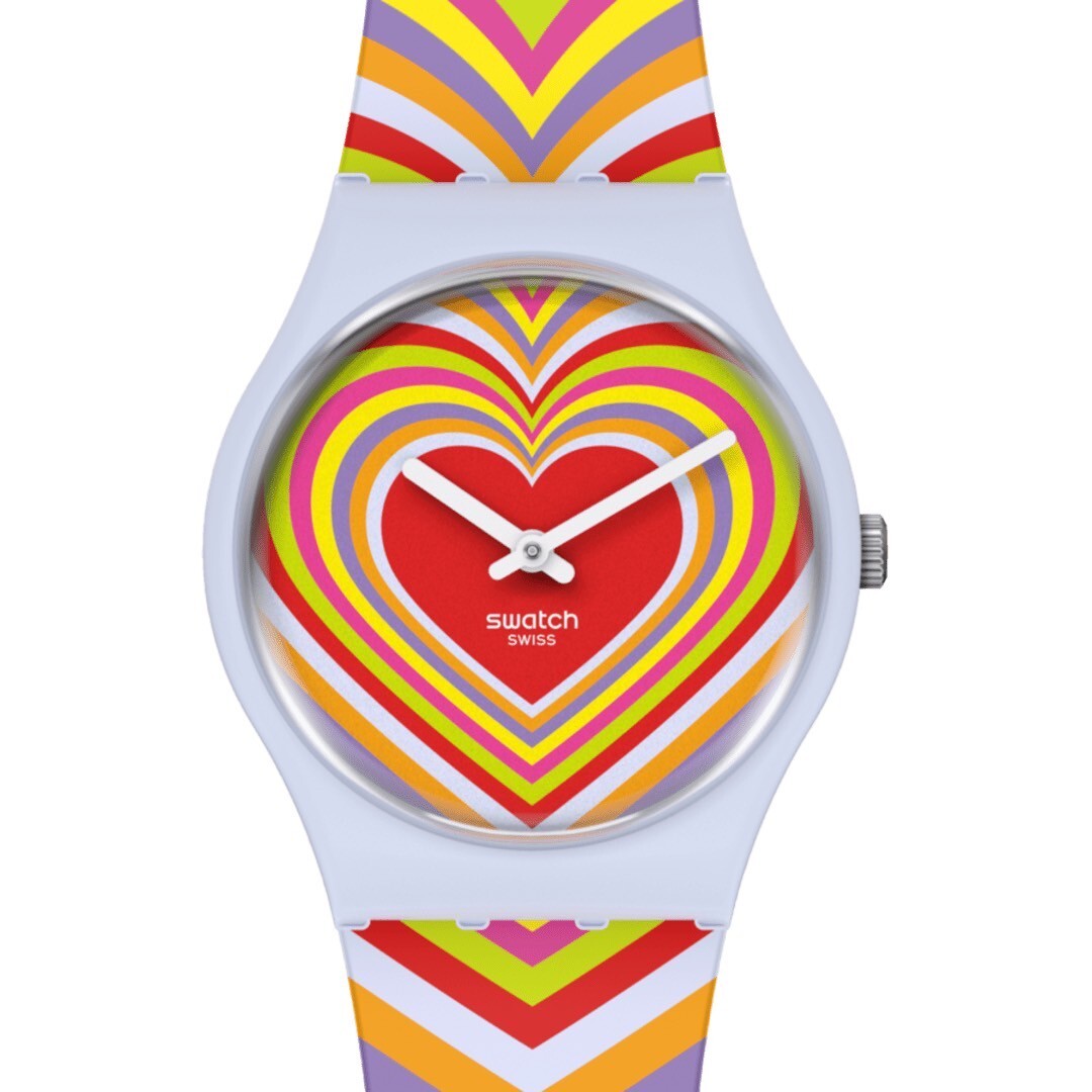 【Swatch】GROOVY LOVE SO31S100 34mm  Modern Watch