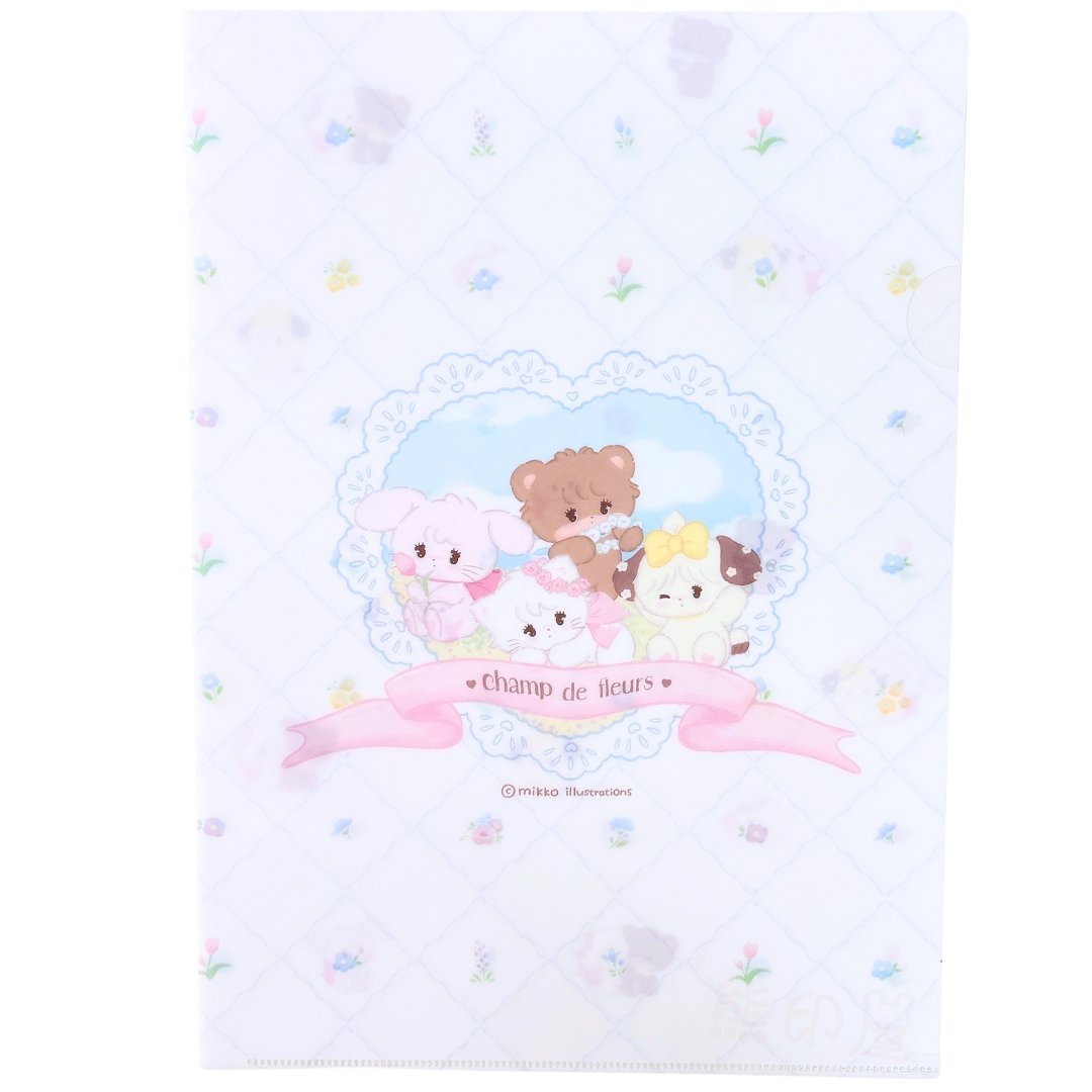 日本Mikko illustrations A4 file 日本製(白)