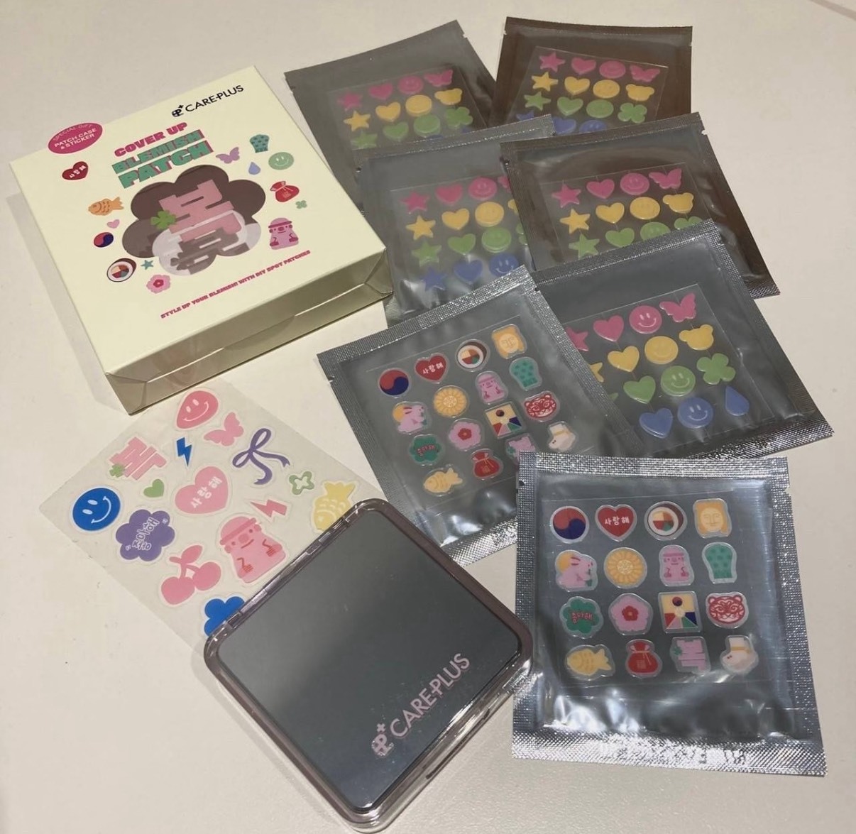 🇰🇷Care plus可愛隱形痘痘貼