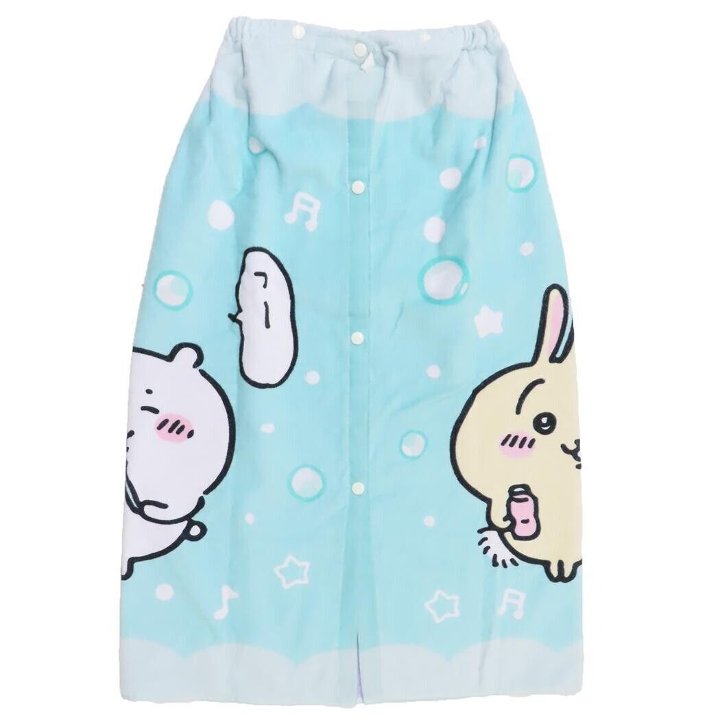 Chiikawa趣味泡泡款包巾浴巾毛巾80cm