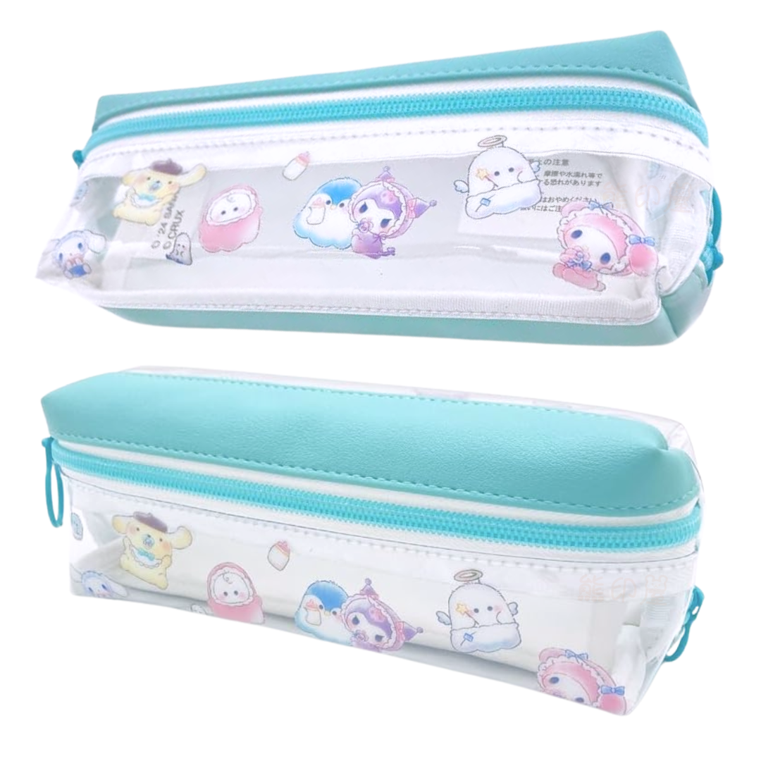 可愛Sanrio x Obakenu 系列兩格筆袋