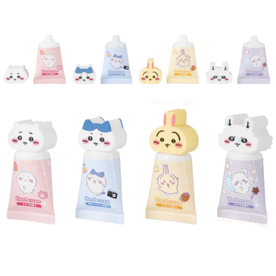 Chiikawa 吉伊卡哇 草莓香味 立體公仔迷你便攜護手霜