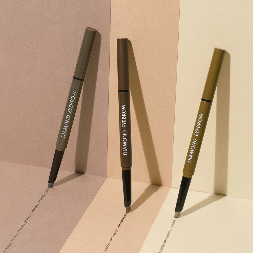 現 貨丨RIRE 五角鑽石眉筆 01 Gray Brown丨02 Deep Brown丨03 Natural Brown