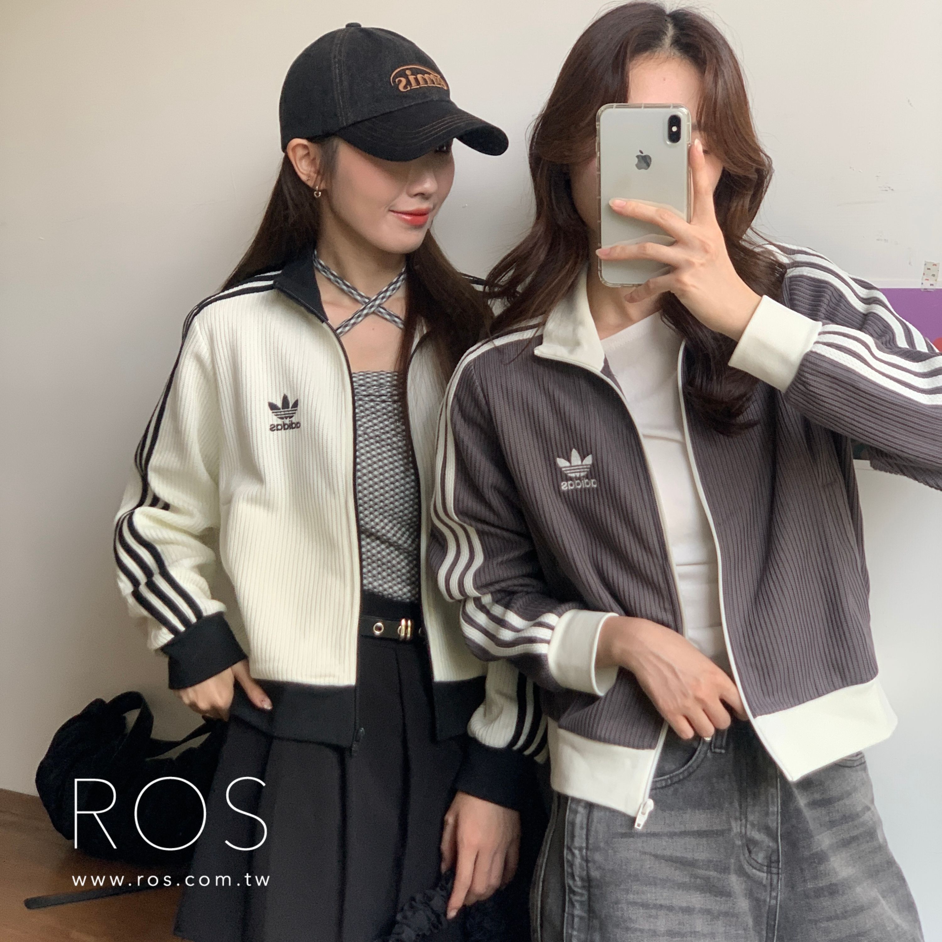 Adidas Originals 三葉草 華夫格外套 (2colors)