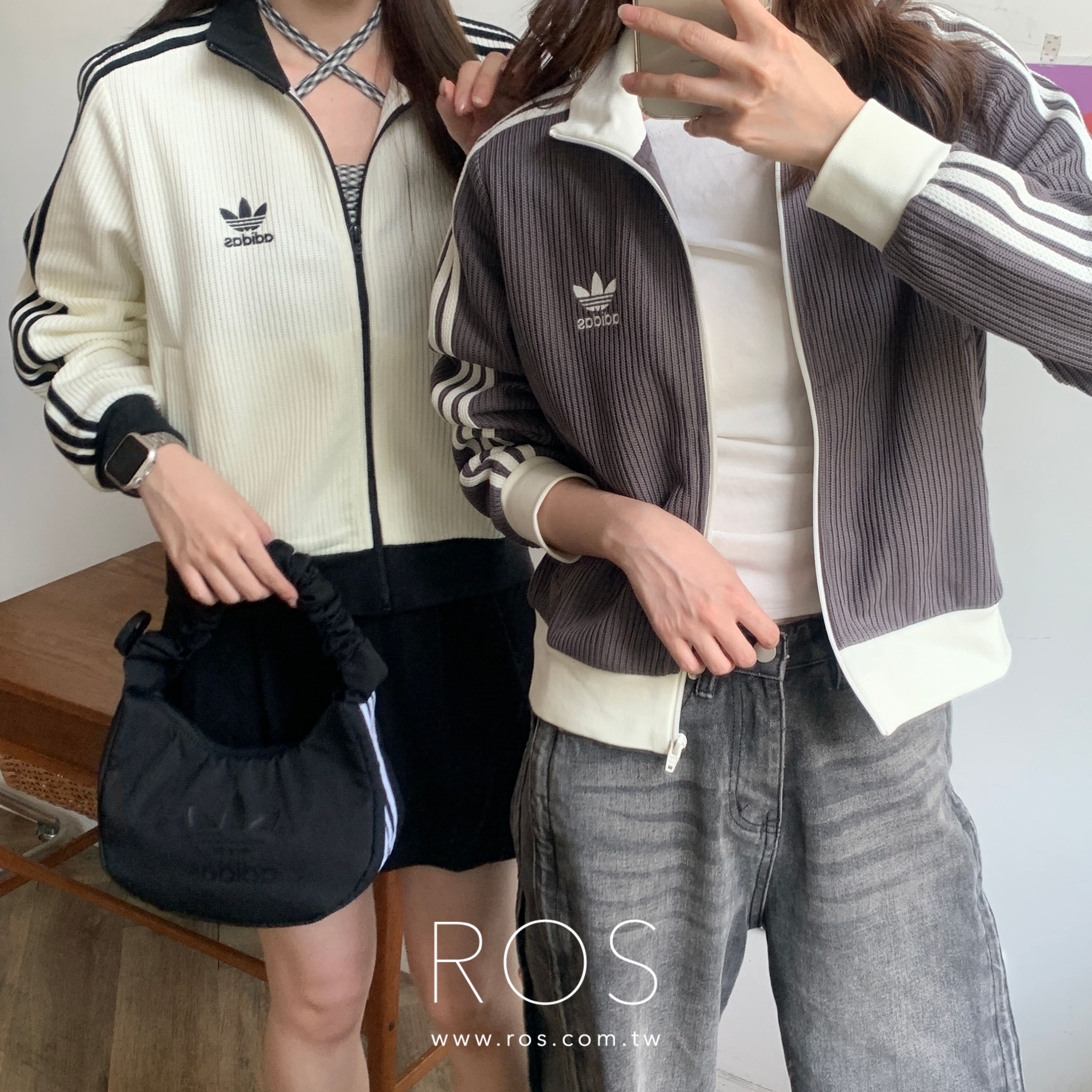 Adidas Originals 三葉草 華夫格外套 (2colors)