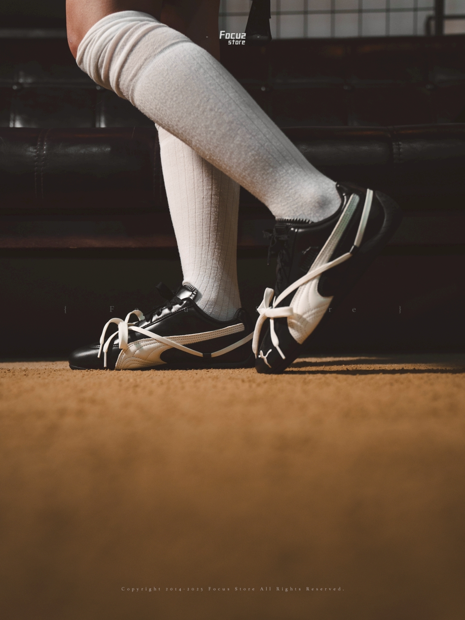 【Focus Store】部分現貨 Rosé x Puma Speedcat Premium Wmns "Black Warm White" 黑白 404391-01