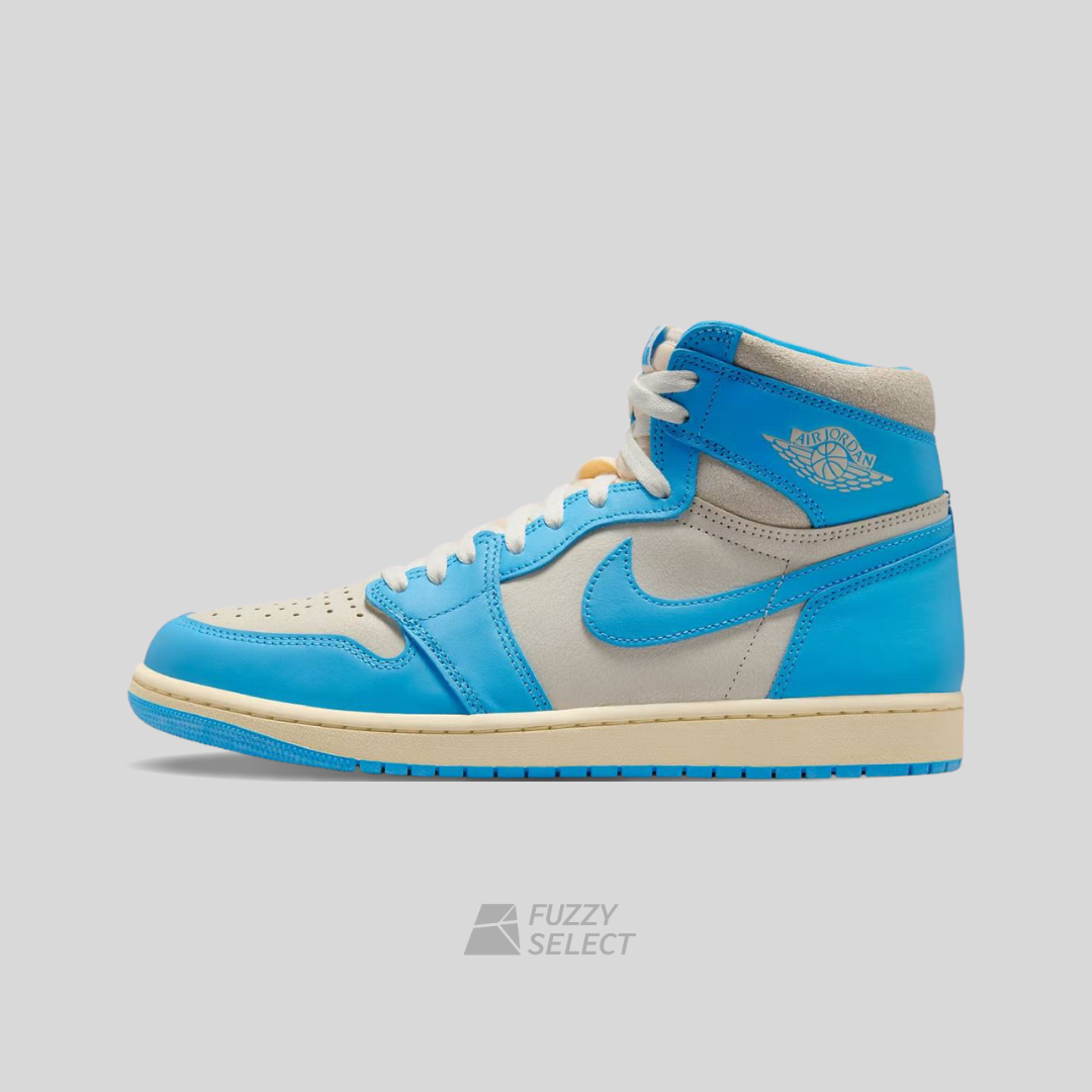 【逢甲 FUZZY】Air Jordan 1 High OG 'UNC Reimagined' 北卡藍 奶油底 做舊 DZ5485-402