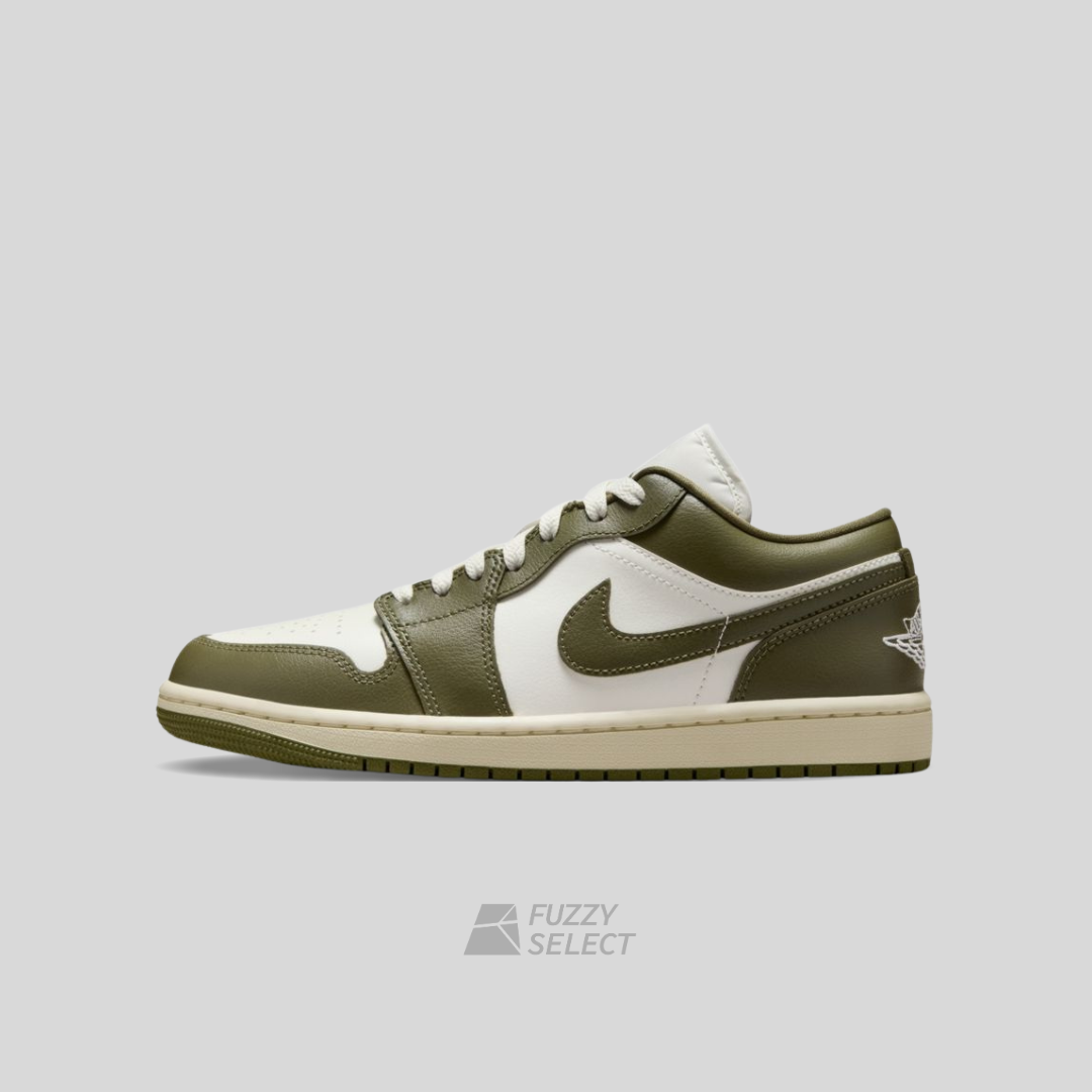 【逢甲 FUZZY】W Air Jordan 1 Low "Medium Olive" 橄欖綠 DC0774-122