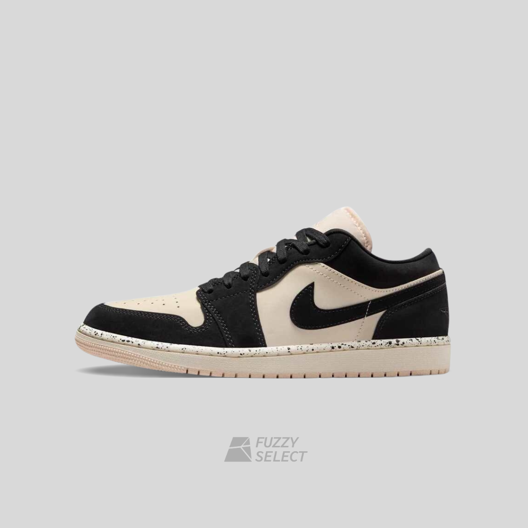 【逢甲 FUZZY】W Air Jordan 1 Low "Black Guava Ice" 珍奶 類麂皮 DC0774-003