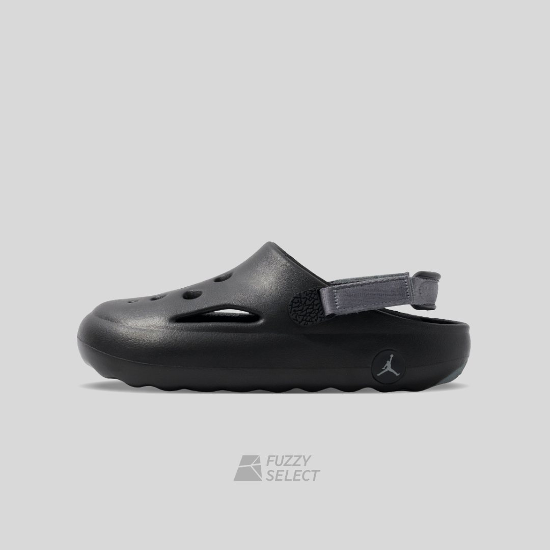 【逢甲 FUZZY】Air  Jordan Hydrip "Black Smoke Grey" 煙灰 黑 魔鬼氈 洞洞鞋HF5981-001