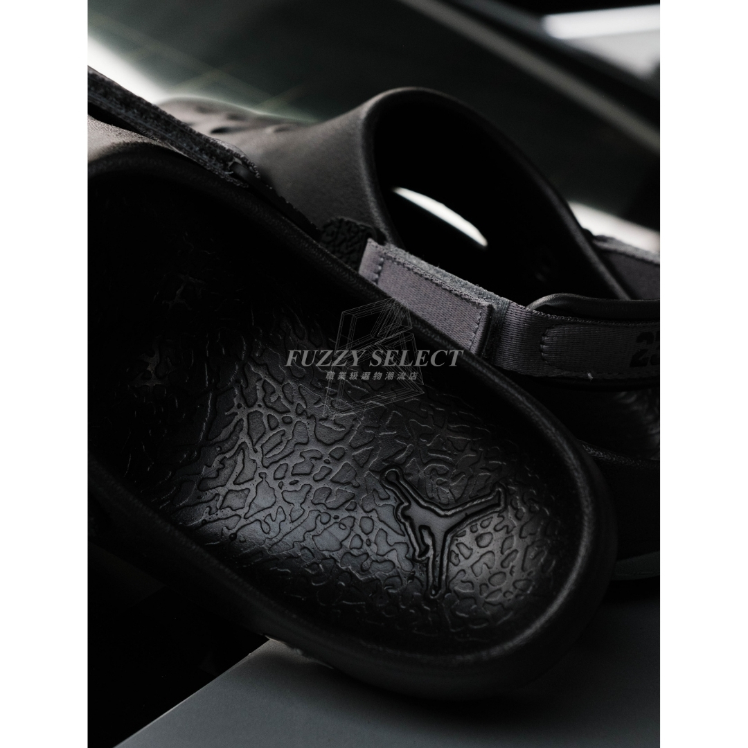 【逢甲 FUZZY】Air  Jordan Hydrip "Black Smoke Grey" 煙灰 黑 魔鬼氈 洞洞鞋HF5981-001