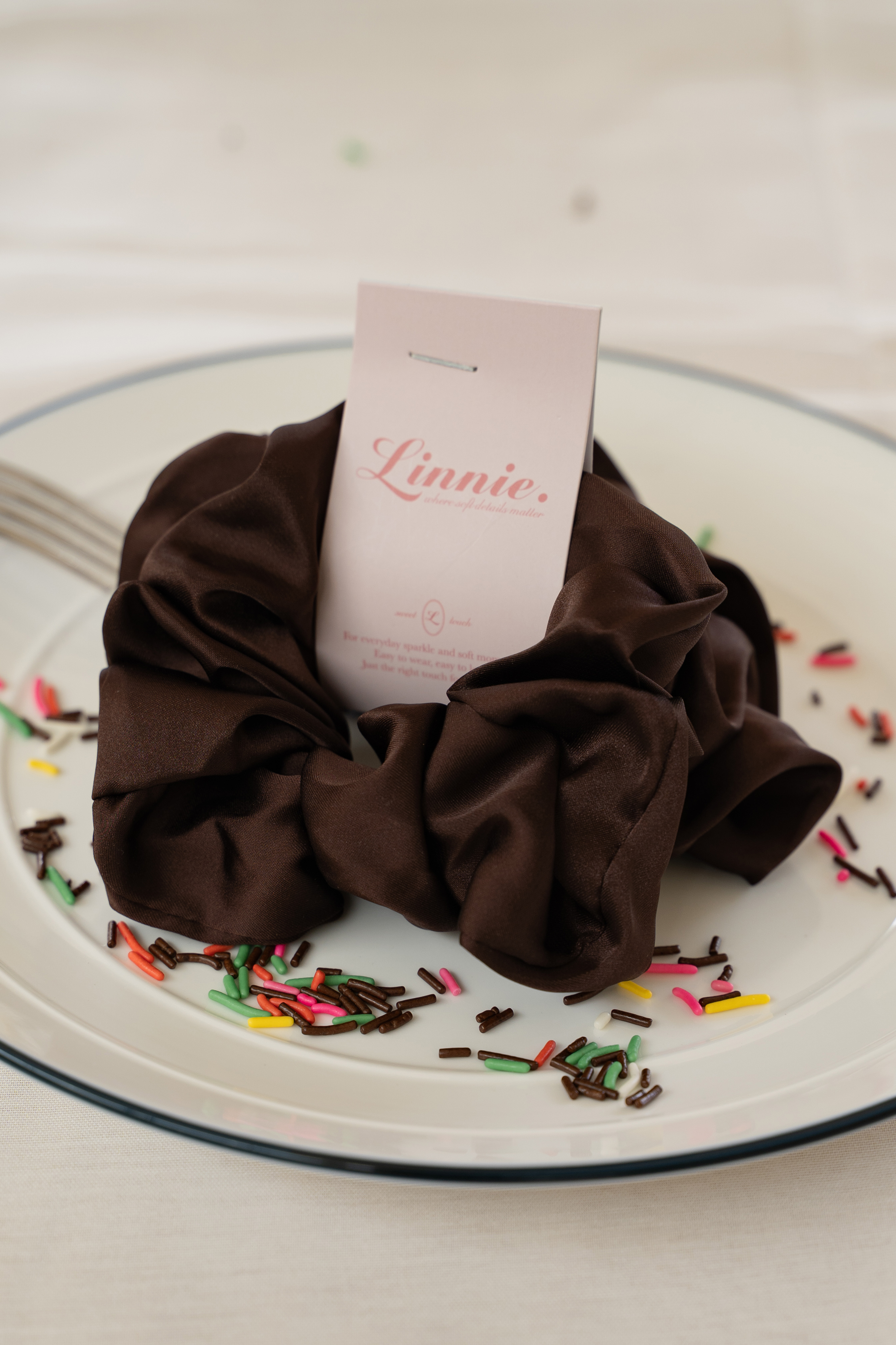 糖霜光澤髮圈組 / 可麗露