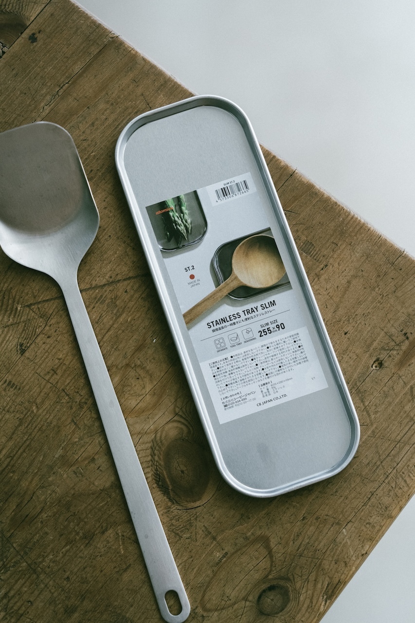 CB JAPAN 日本製 燕三条 輕量不鏽鋼料理器具托盤