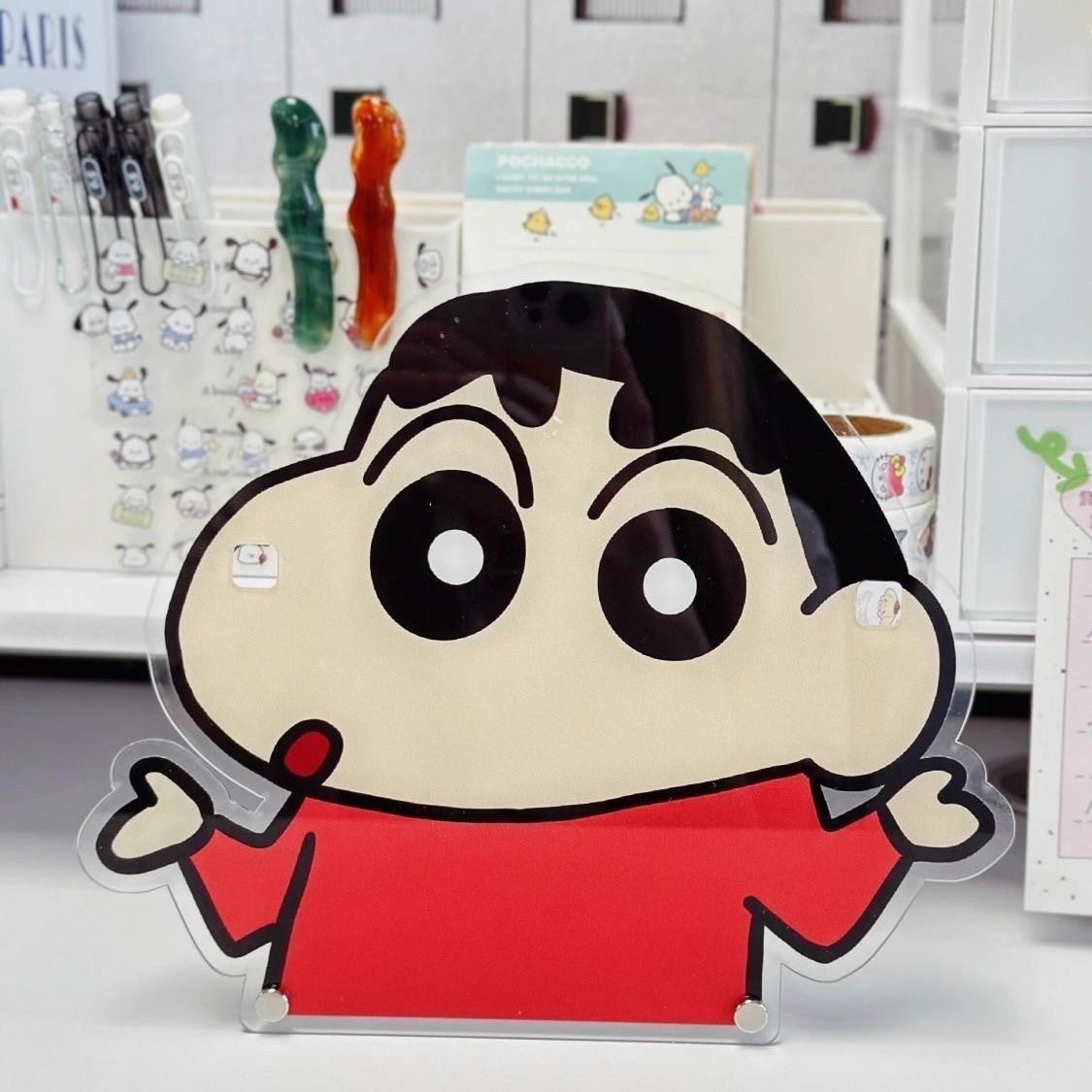 第十期预购 蜡笔小新 眼镜亚克力支架