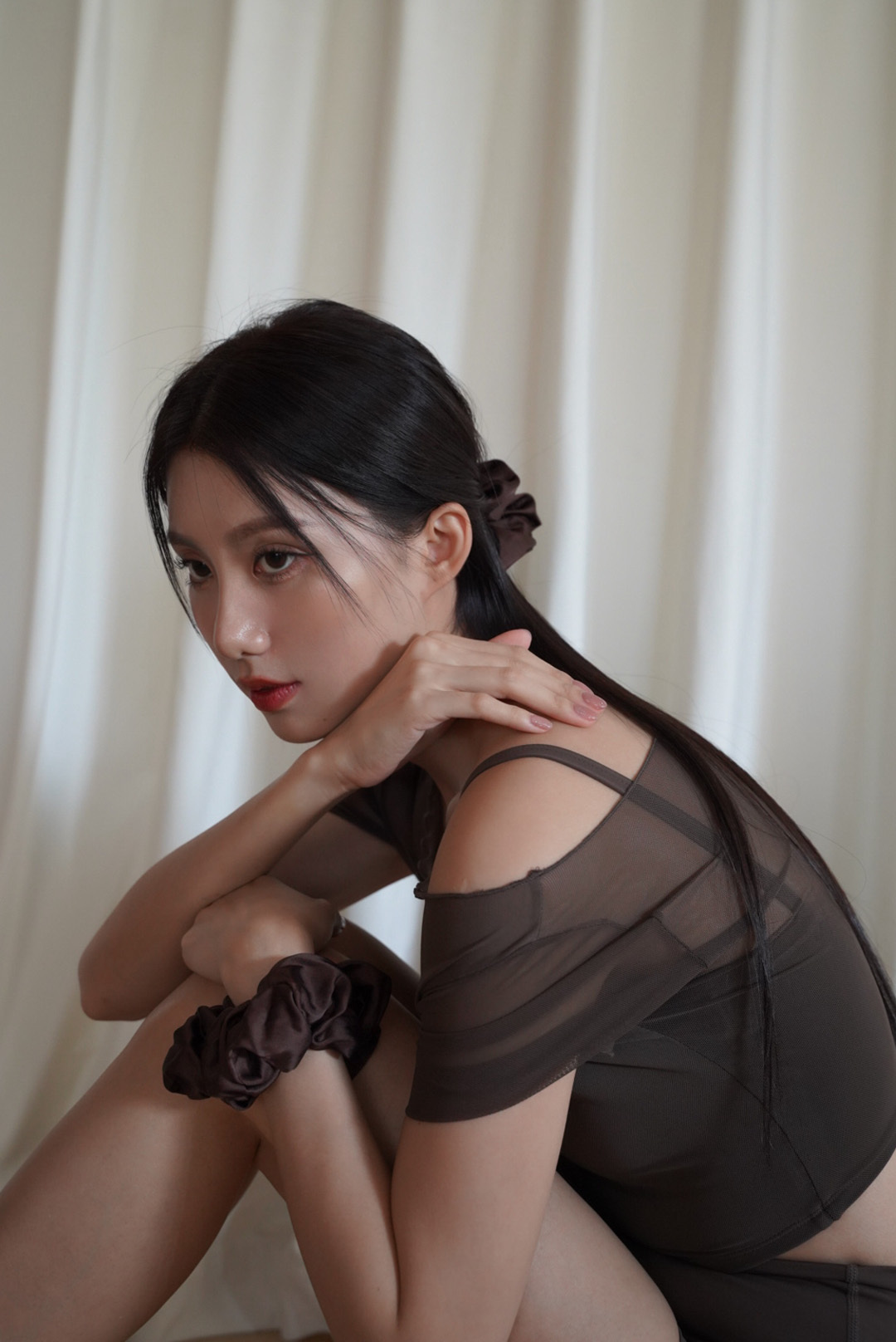 糖霜光澤髮圈組 / 可麗露