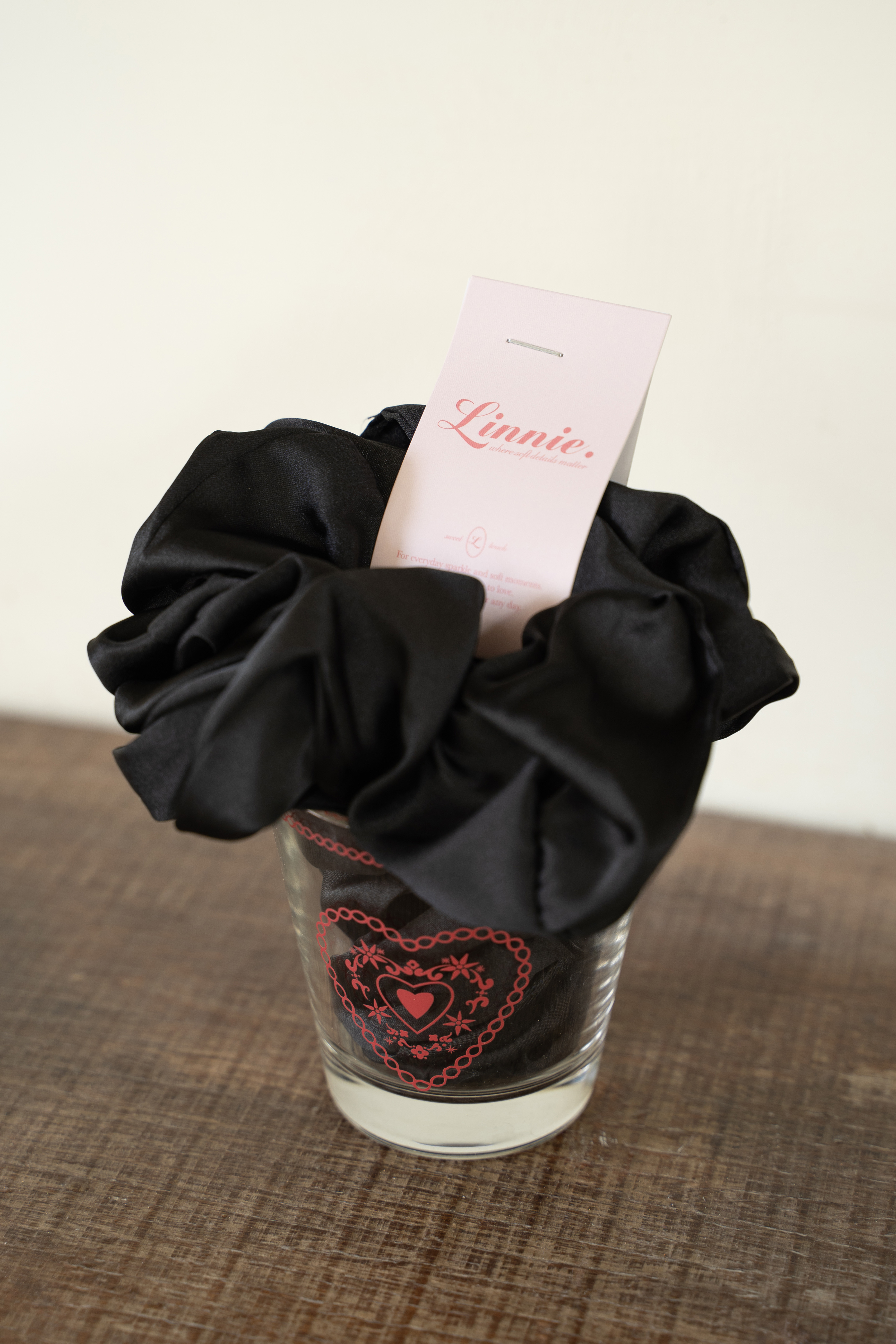 糖霜光澤髮圈組 / 炭焙可可