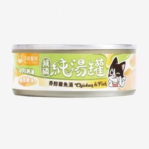 無膠慢燉純湯罐-香醇雞魚湯 (減磷) (80g)