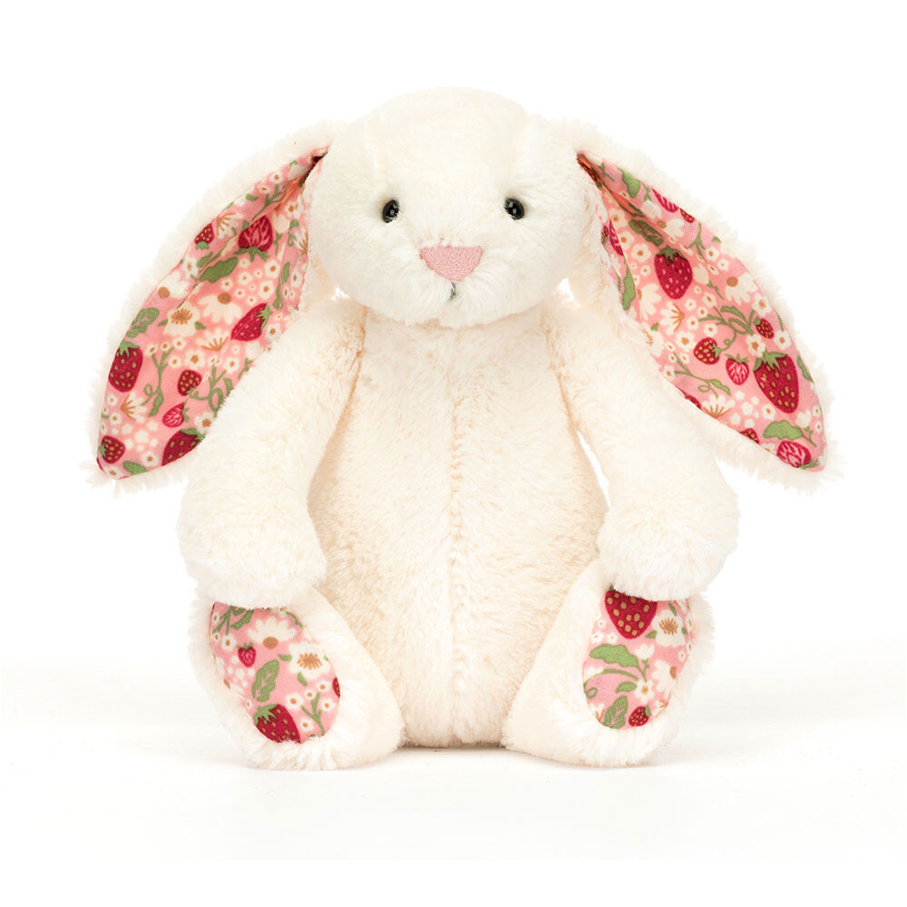 Jellycat Blossom Cream Bunny 'Berry' Small Size 18cm