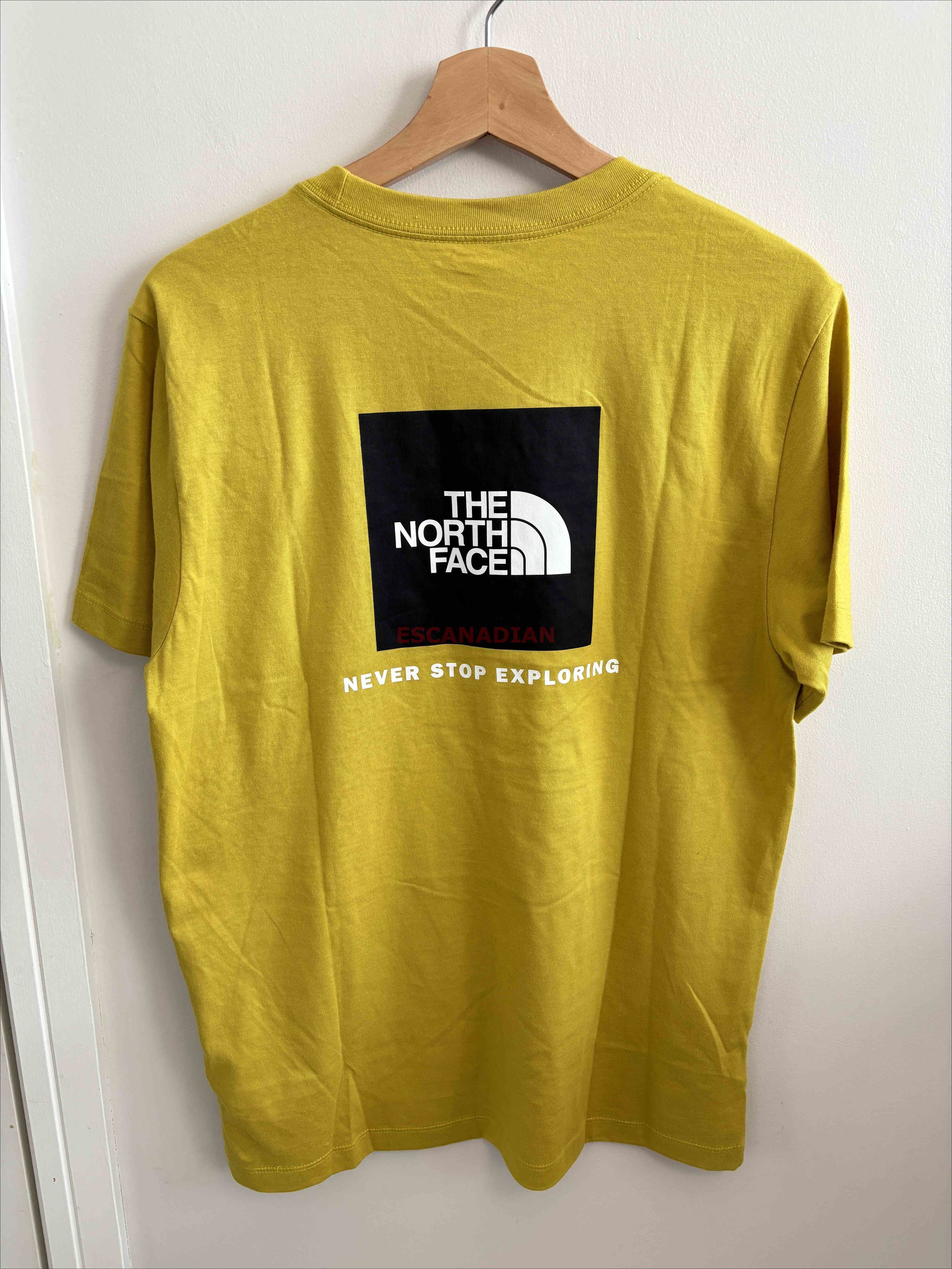 THE NORTH FACE 男大人 正反BOX LOGO 短TEE