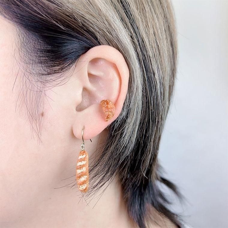 面包耳環