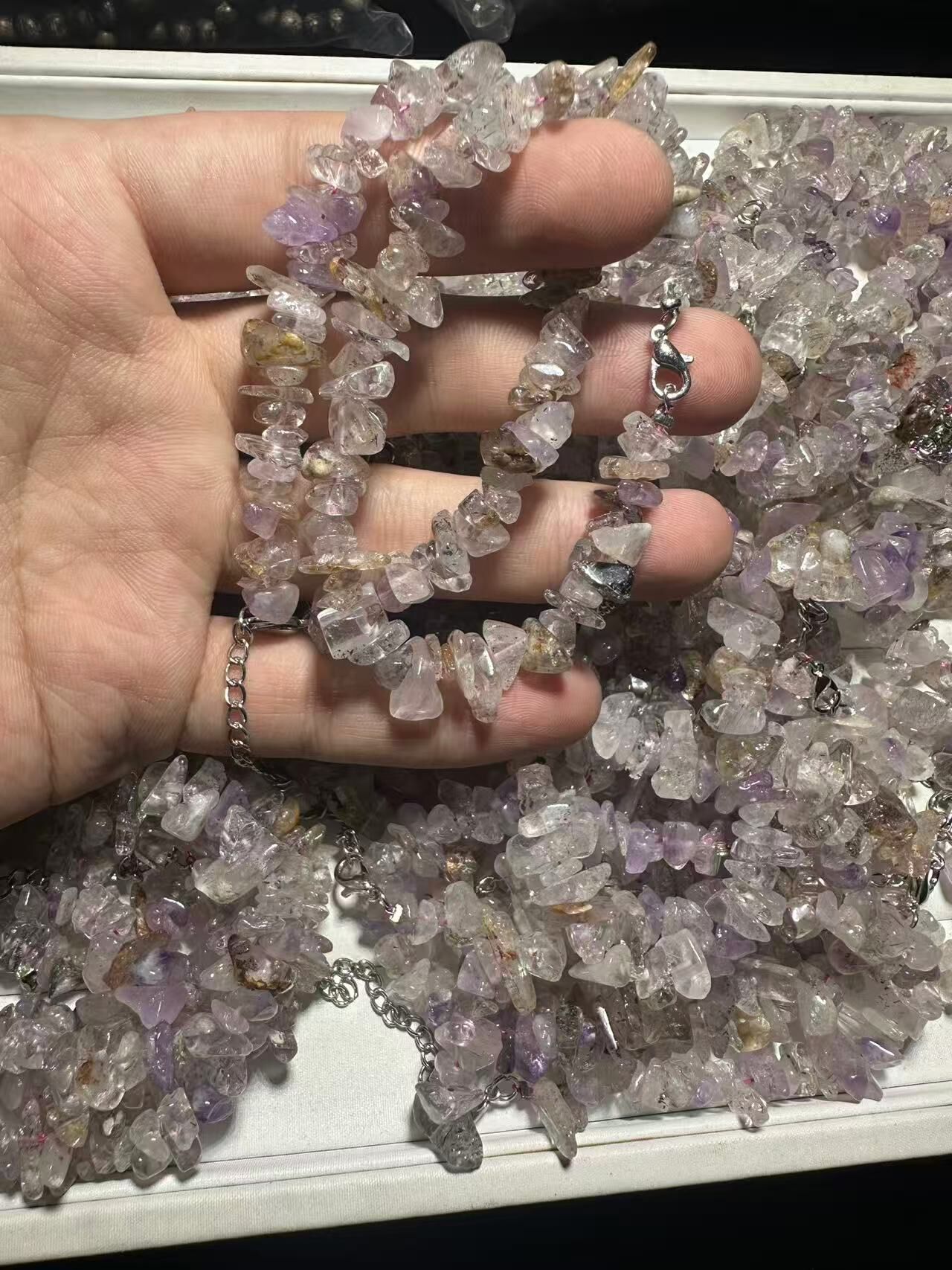 260411 - C1 隨形超7原礦石手鏈