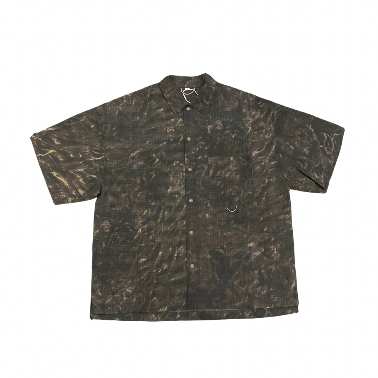 黑曜流動尼龍襯衫