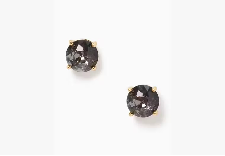 [S] KATE SPADE O0RU0667 KATESPADE EARRING,BLACK/DIAMOND, 98686462809 (SKS1578)