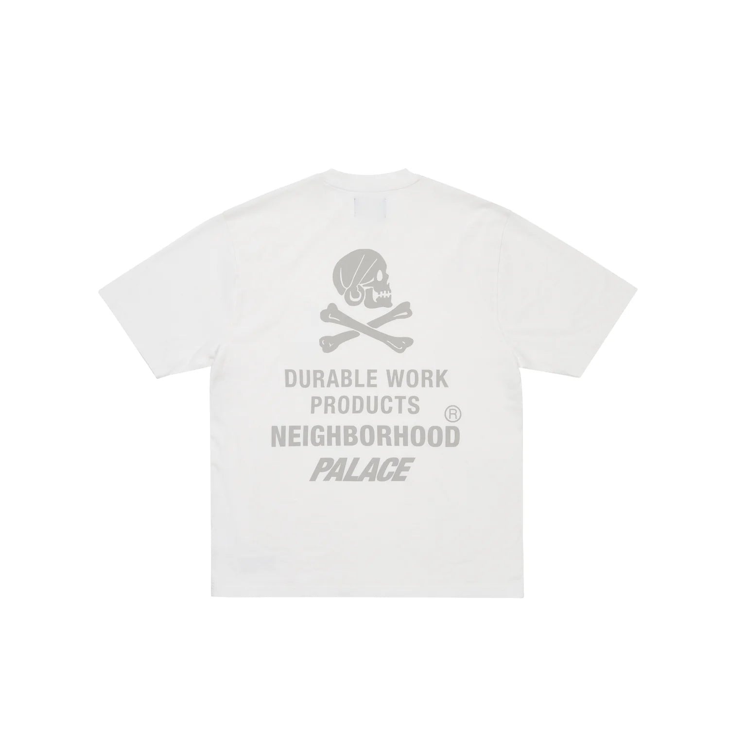 PALACE NEIGHBORHOOD POCKET T-SHIRT WHITE INDIGO