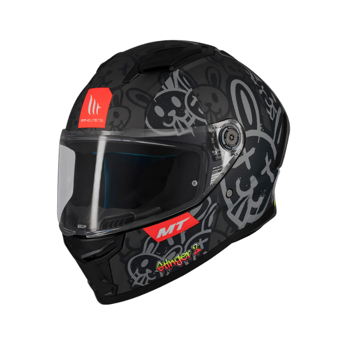 MT HELMETS STINGER 2 RAM F1 MATT 消光面