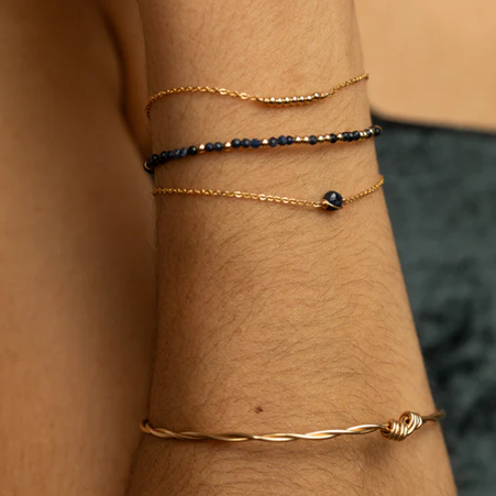 1YA0903-149 YAY PARIS Théa Bracelet Laminated Gold #24SSC-200emth100 (A-EU-E)