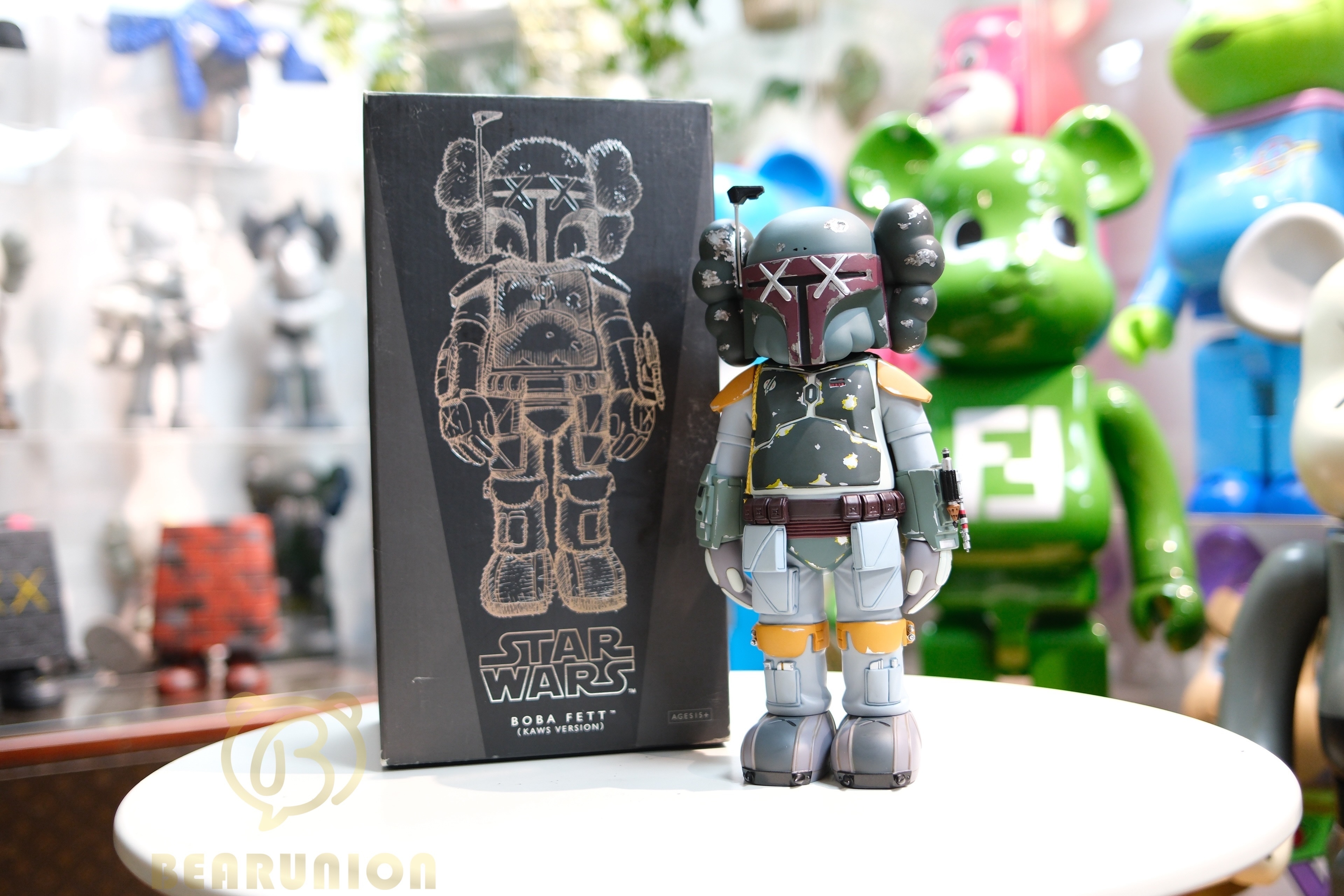 🥇現貨🥇⭐️Used⭐️ KAWS Star Wars Boba Fett Vinyl Figure