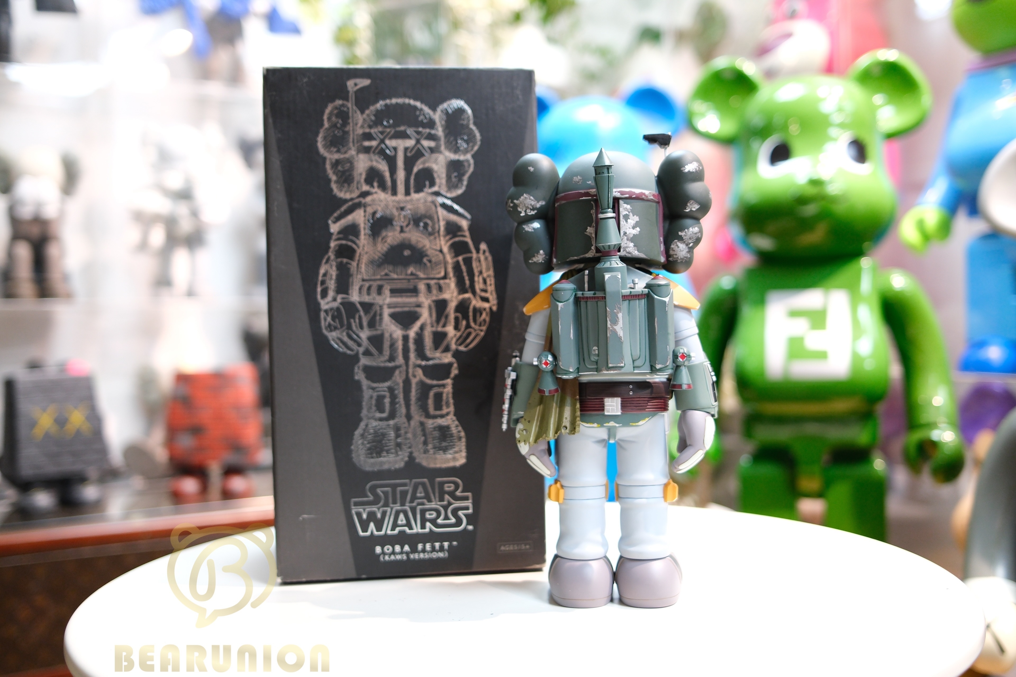 🥇現貨🥇⭐️Used⭐️ KAWS Star Wars Boba Fett Vinyl Figure