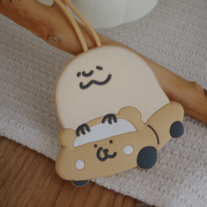 咻熊家 一體成形的行李吊牌｜咻咻熊