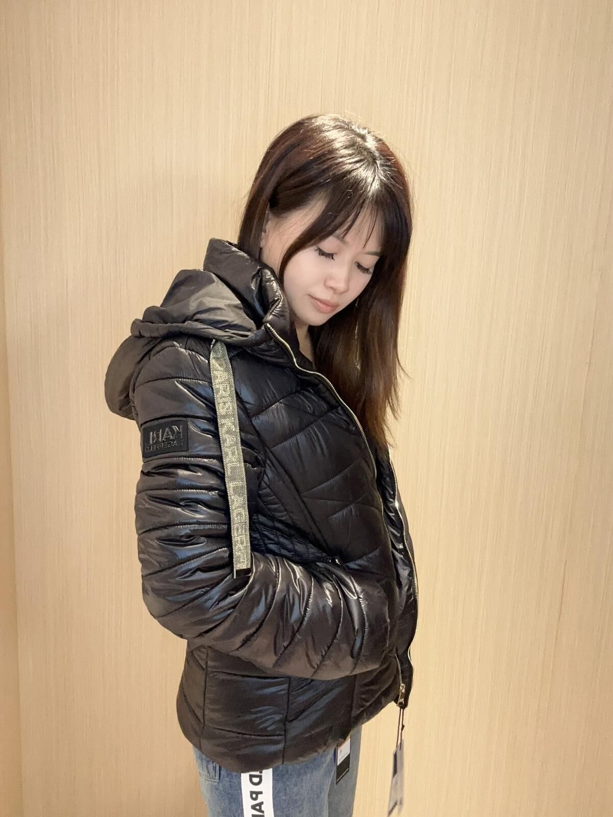 Karl 長袖夾綿外套 女款